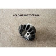Koło stożkowe przekładni Z-16 fi 25 mm