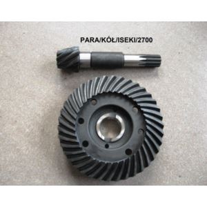 Para kół przekładnia przedni most ISEKI 2700/zamie