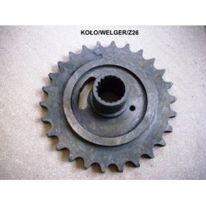 Koło łańcuchowe Z-26 1" z regulacją