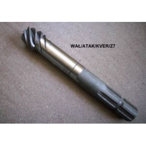 Wałek zębaty przekładni Z-7  zęby łukowe