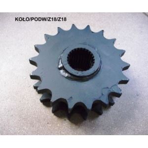 Koło łańcuchowe podwójne Z-18 Z-18 1"/zamiennik/
