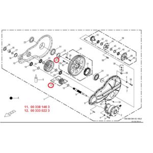 Koło zębate walcowe Z-35