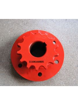 Koło zębate z flanszą Z-14  fi 30mm