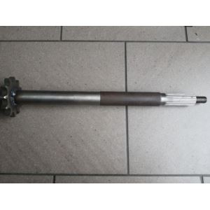 Wałek zębaty Z-12 1" wielowypust