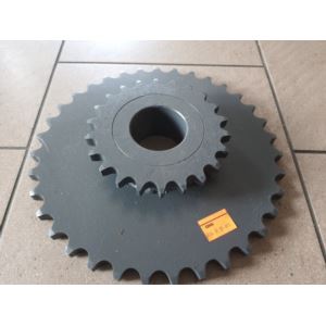 Koło podwójne Z-35 1 1/4''  Z-22 1''