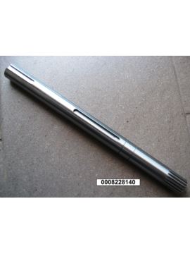 Wałek podajnika lewy L-445mm (wpust-wielowpust)