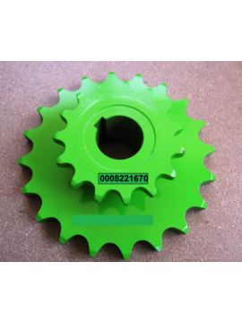 Koło podwójne Z-20 1"/Z15 3/4" fi 35mm wpust