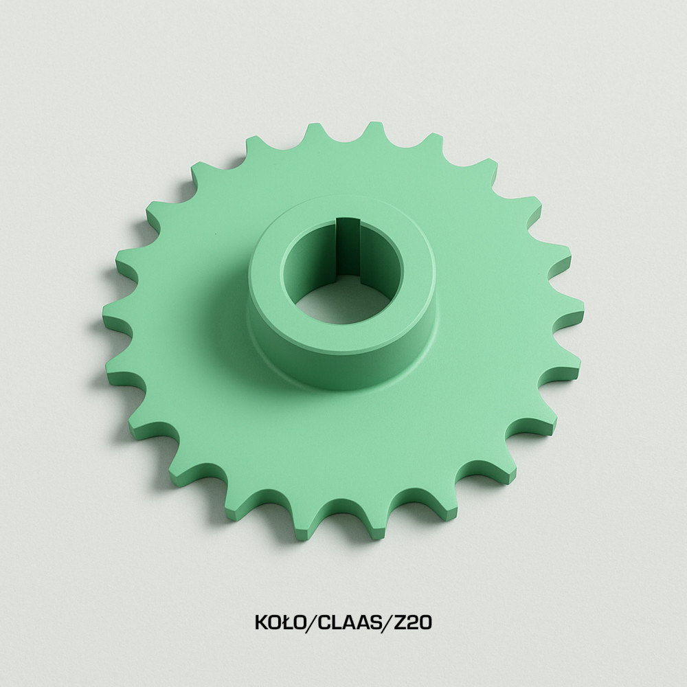 Koło łańcuchowe Z-20 1" fi 35mm KOŁO/CLAAS/Z20 Koło łańcuchowe Z-20 1" fi 35mm KOŁO/CLAAS/Z20