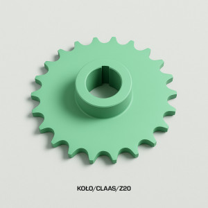 Koło łańcuchowe Z-20 1" fi 35mm KOŁO/CLAAS/Z20