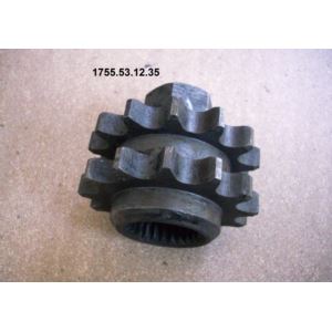 Koło łańcuchowe podwójne Z-13/Z-13 1"