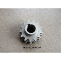Koło zębate podwójne Z18/Z14 fi 30 mm