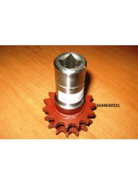 Tuleja z kołami zębatymi Z-15