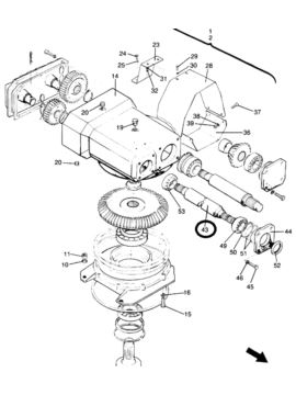 Wał napędu głównego