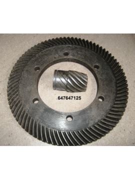 Koło talerzowe skośne Z-83 fi 145mm+wałek Z-12