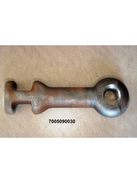 Ucho dyszla przednie D-35/43