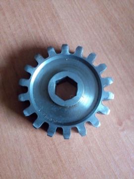 Koło zębate Z-18 m3,75 fi 17mm