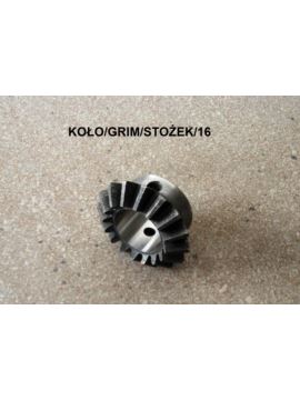 Koło stożkowe przekładni Z-16 fi 25 mm