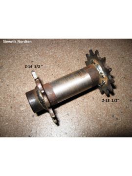 Koło zębate łańcuchowe Z-14/Z-13 1/2"