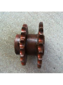 Koło łańcuchowe podw. Z20/Z18 3/4" fi 40mm klin 12